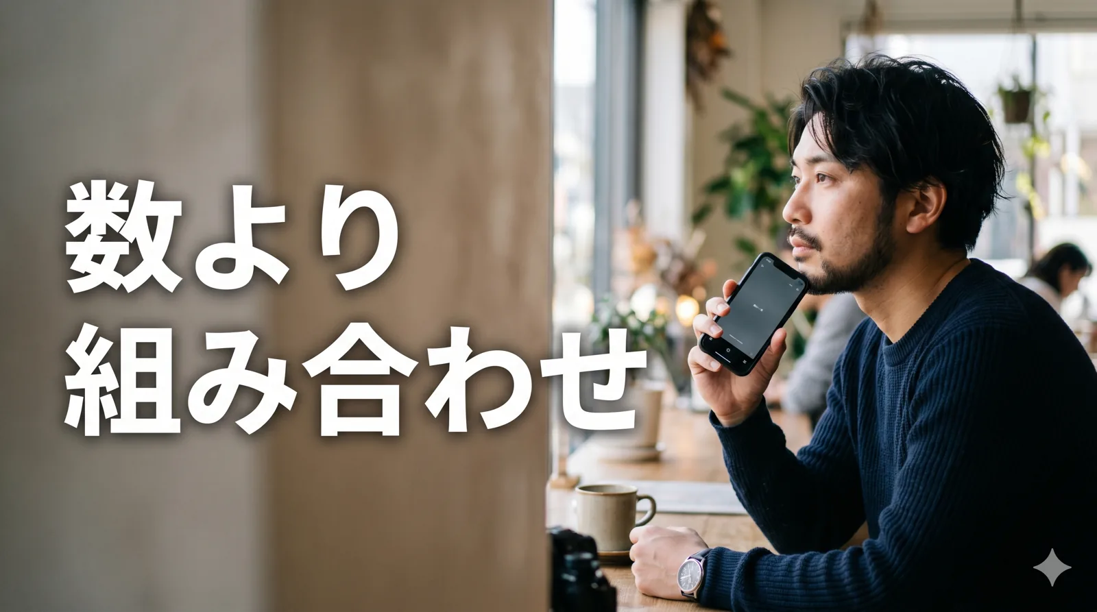 考える男性