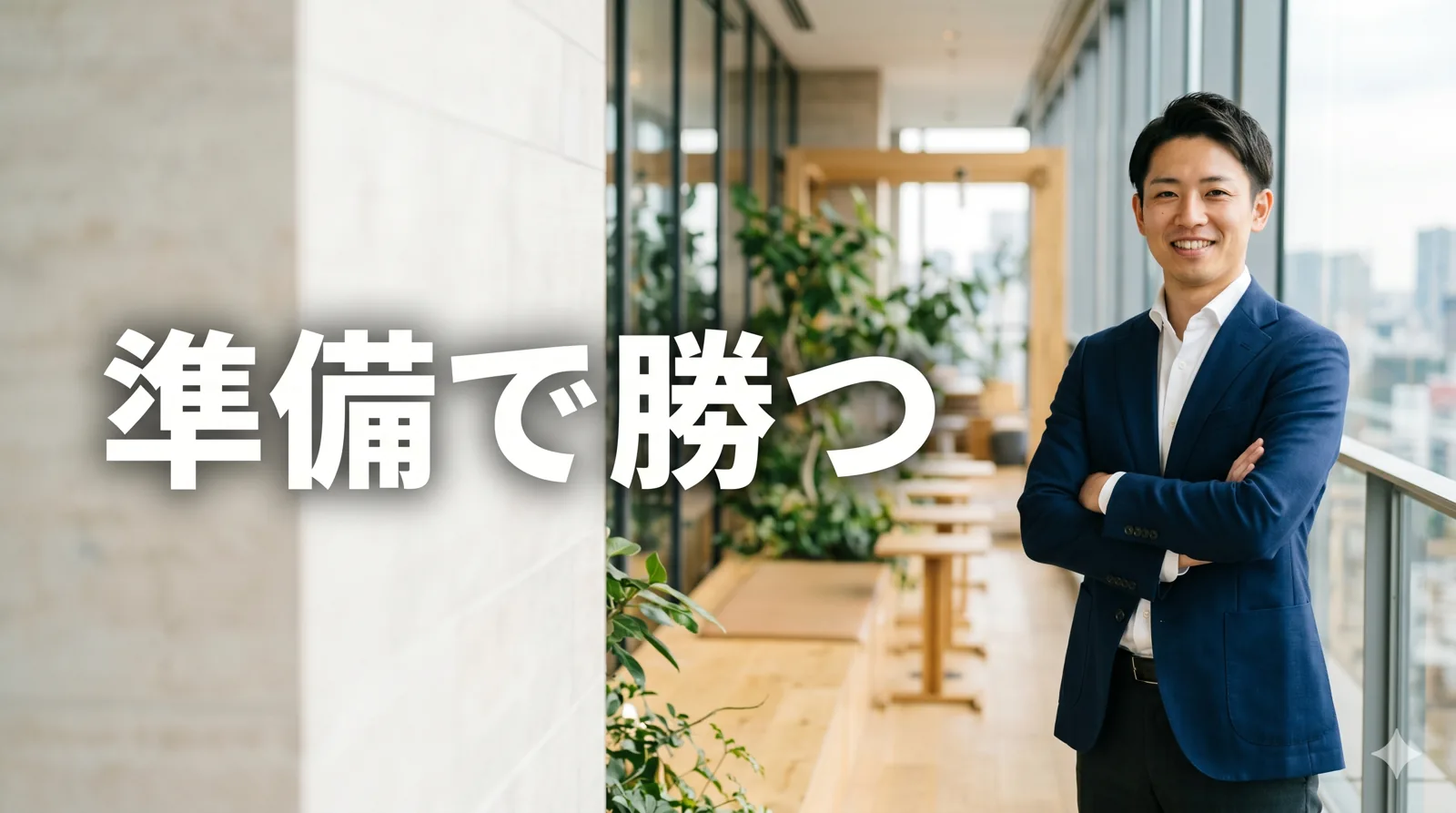 整った身なりの男性
