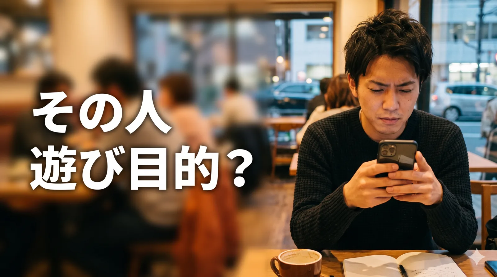 相手の本気度を見極める男性
